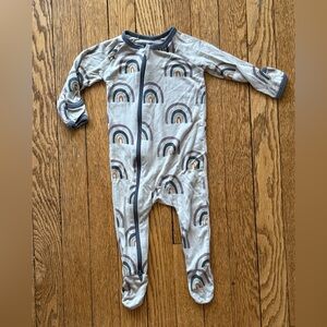 Bestaroo Rainbow Kids Footie - Size 3-6 Months